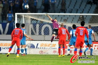 江蘇舜天vs重慶力帆 國門關(guān)震精彩撲救