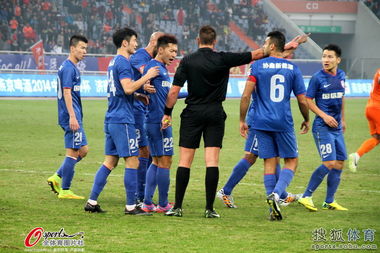 舜天隊(duì)員怒了 被連判兩點(diǎn)球圍裁判討說法7305024