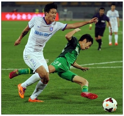 2014中超聯(lián)賽第9輪 北京國(guó)安主場(chǎng)力克江蘇舜天